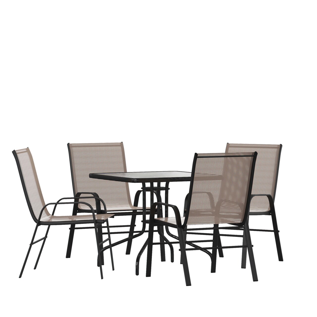 Five piece deals patio dining set